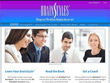 Tablet Screenshot of brainstyles.com
